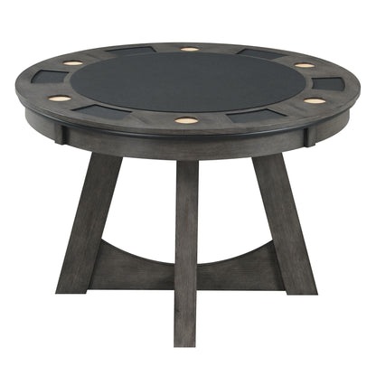 Elements International Prince GTPR100GT Round Game Table - American Furniture of Slidell