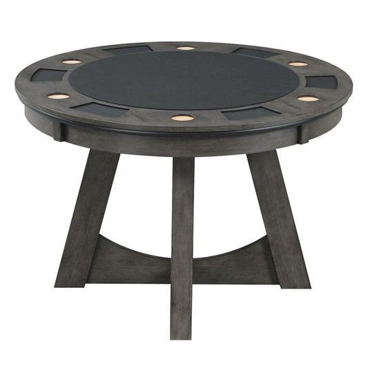 Elements International Prince GTPR100GT Round Game Table - American Furniture of Slidell