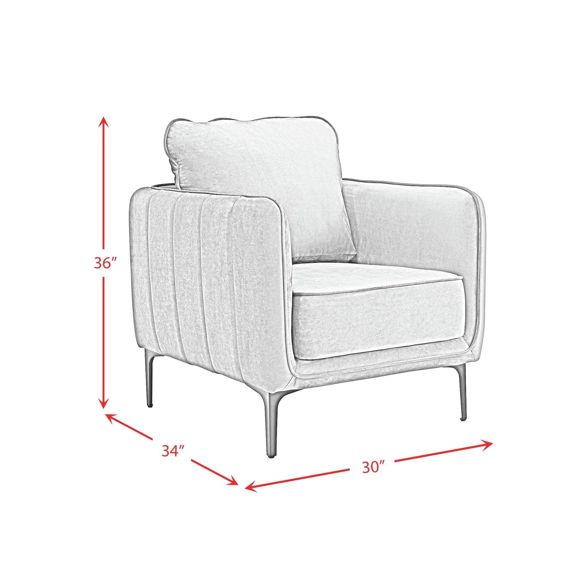 Elements International Rae U - 4460 - 8560 - 100 Chair - American Furniture of Slidell