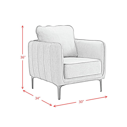 Elements International Rae U - 4460 - 8562 - 100 Chair - American Furniture of Slidell