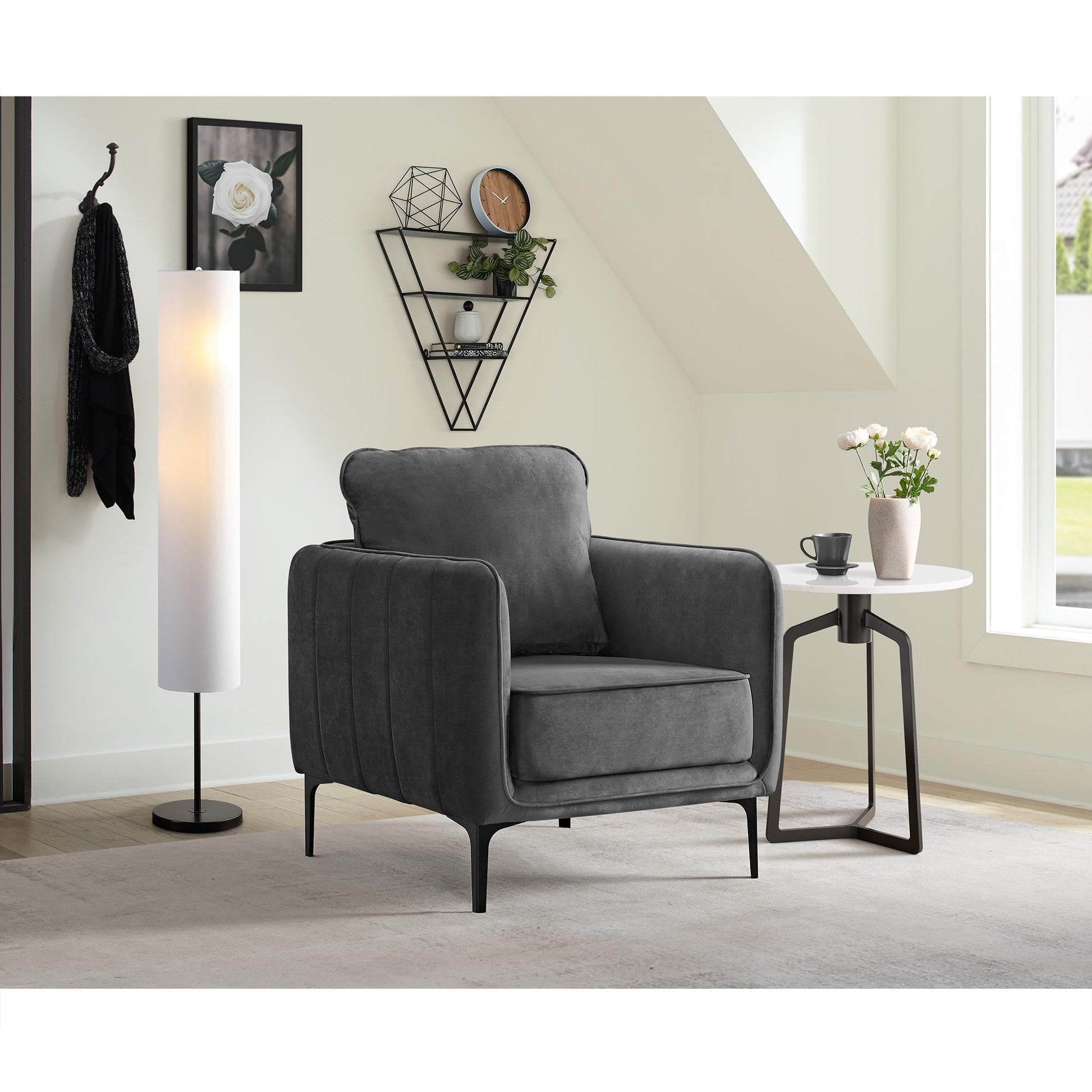 Elements International Rae U - 4460 - 8590 - 100 Chair - American Furniture of Slidell