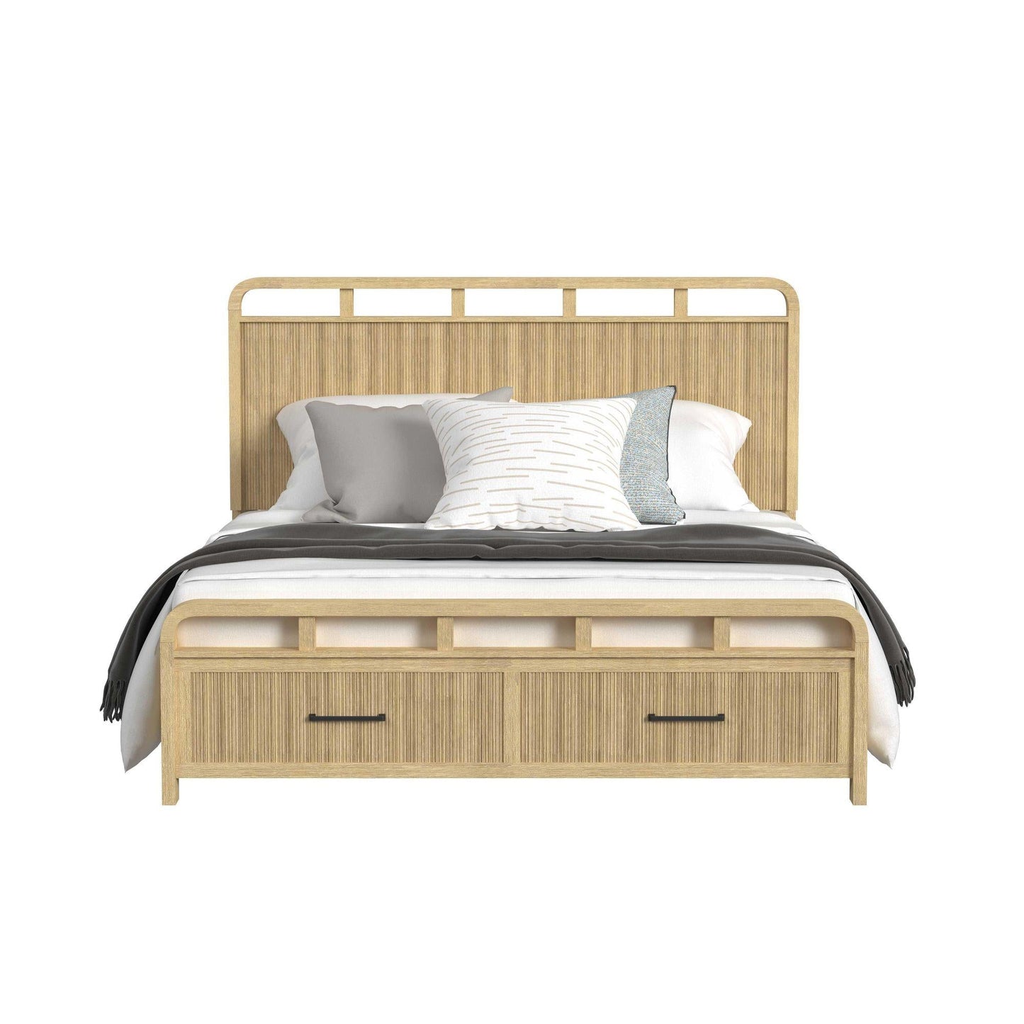 Elements International Ridgemont B - 14440 - 6 - KSB King Storage Bed - American Furniture of Slidell