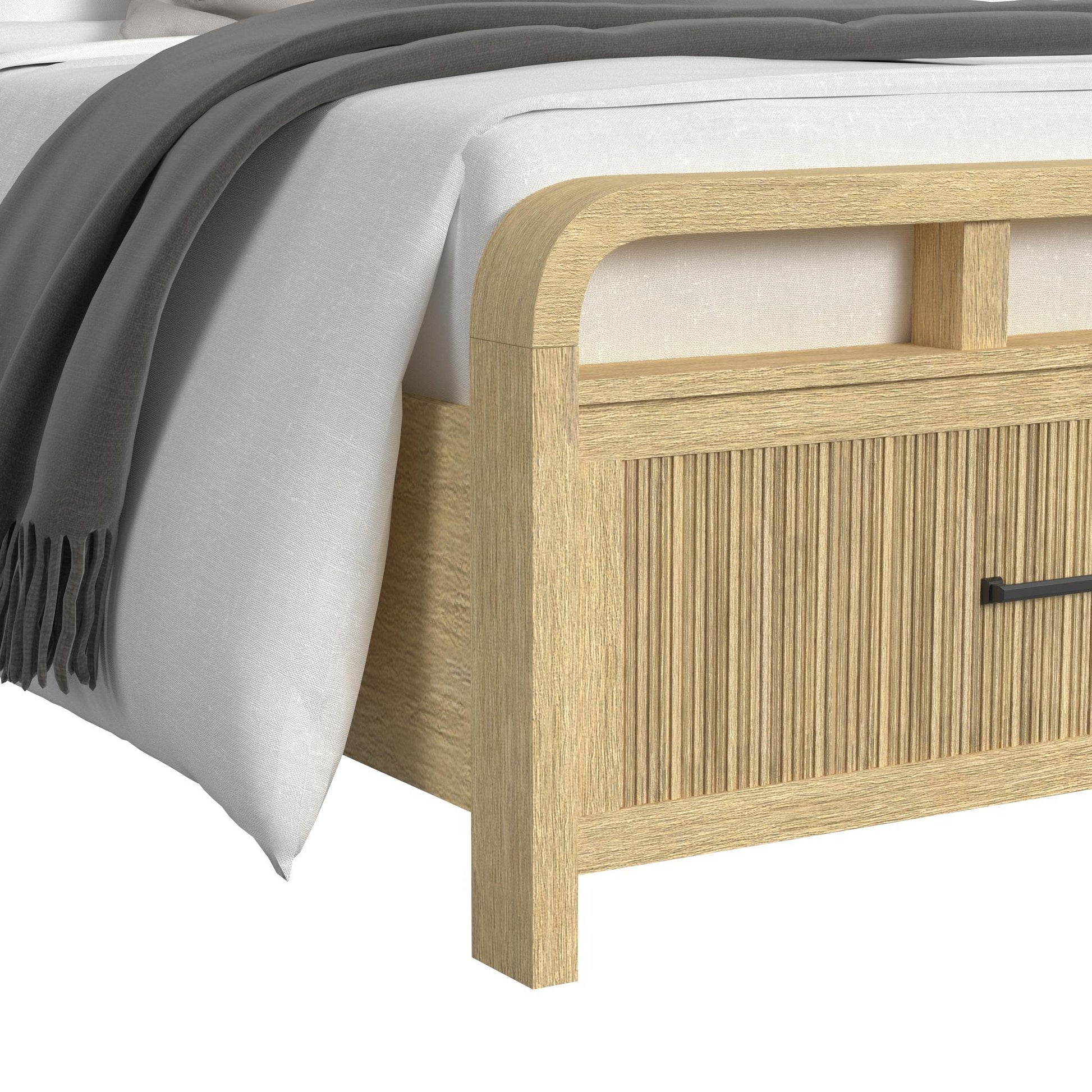 Elements International Ridgemont B - 14440 - 6 - KSB King Storage Bed - American Furniture of Slidell