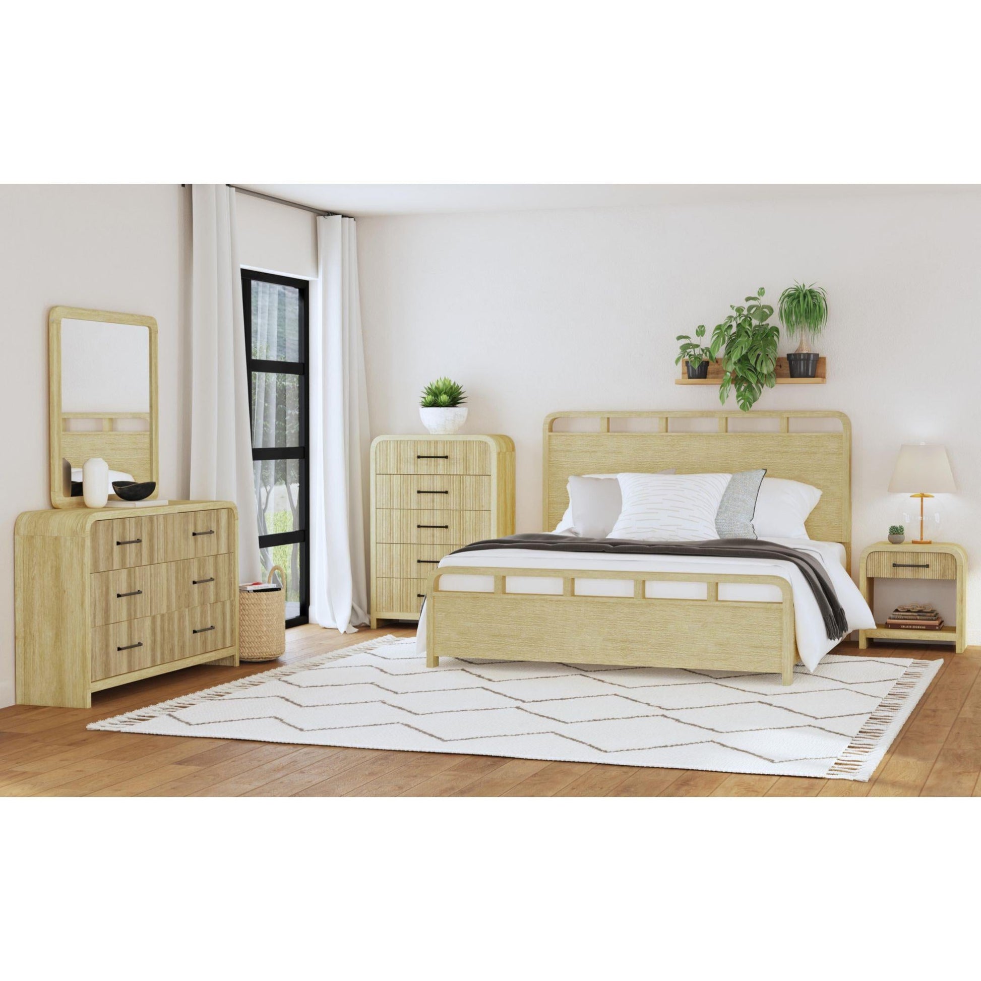 Elements International Ridgemont B - 14440 - 6 - NS1 1 - Drawer Nightstand - American Furniture of Slidell