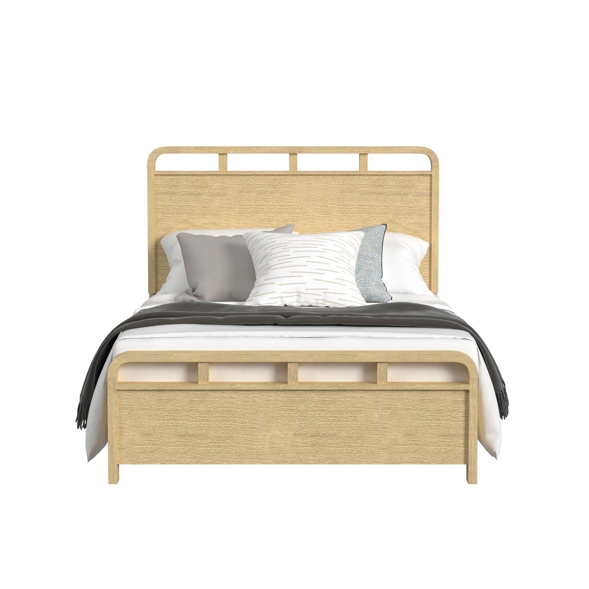 Elements International Ridgemont B - 14440 - 6 - QB Queen Panel Bed - American Furniture of Slidell