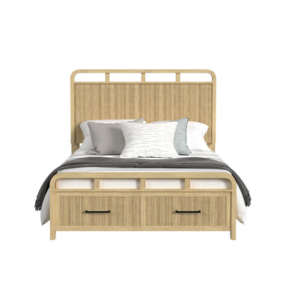 Elements International Ridgemont B - 14440 - 6 - QSB Queen Storage Bed - American Furniture of Slidell