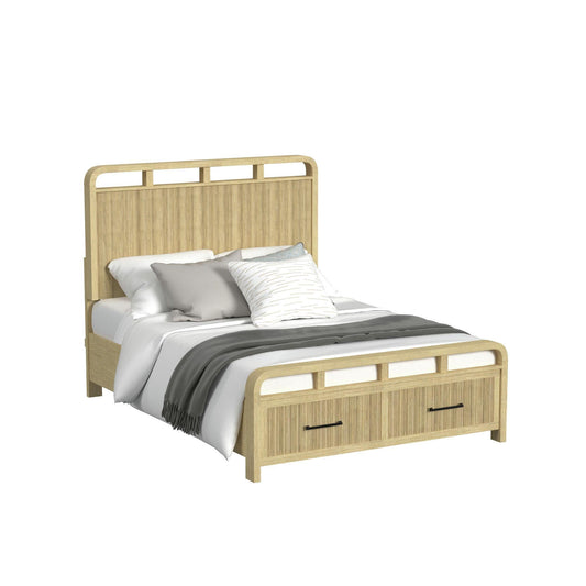 Elements International Ridgemont B - 14440 - 6 - QSB Queen Storage Bed - American Furniture of Slidell