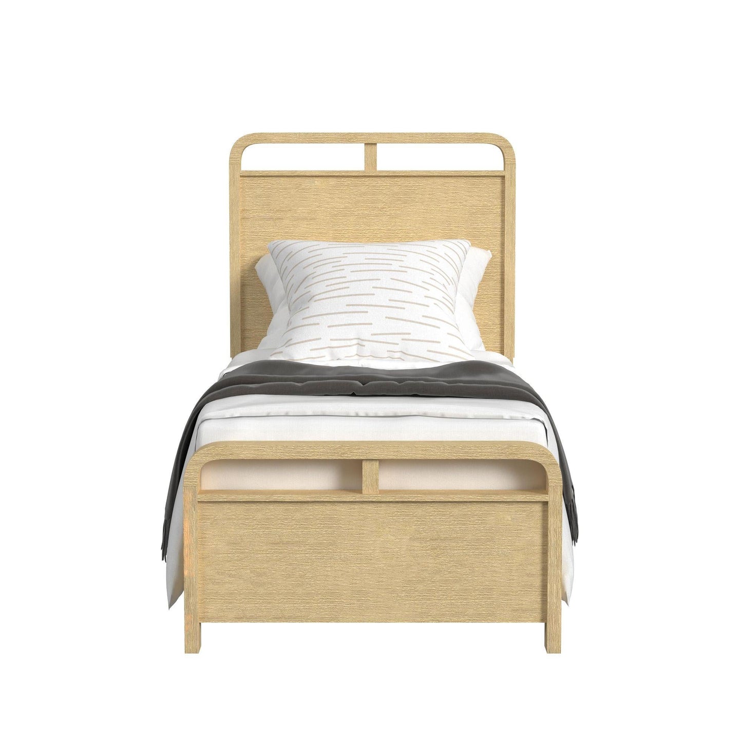 Elements International Ridgemont B - 14440 - 6 - TB Twin Panel Bed - American Furniture of Slidell