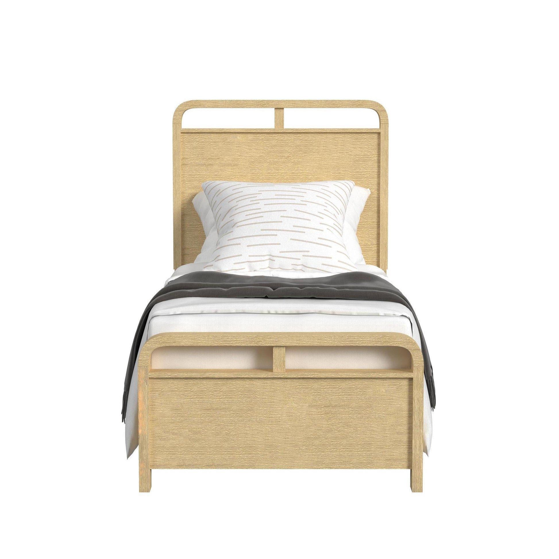 Elements International Ridgemont B - 14440 - 6 - TB Twin Panel Bed - American Furniture of Slidell
