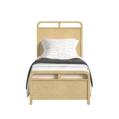 Elements International Ridgemont B - 14440 - 6 - TB Twin Panel Bed - American Furniture of Slidell
