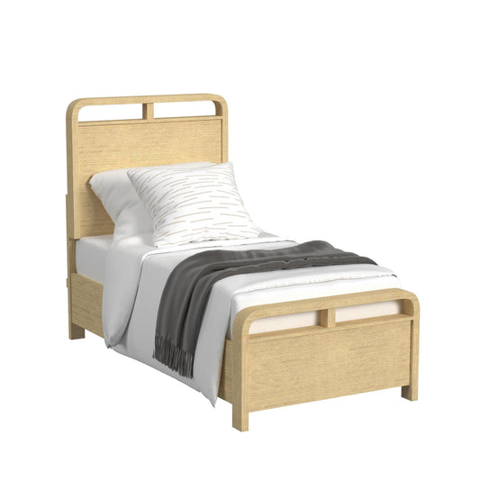 Elements International Ridgemont B - 14440 - 6 - TB Twin Panel Bed - American Furniture of Slidell