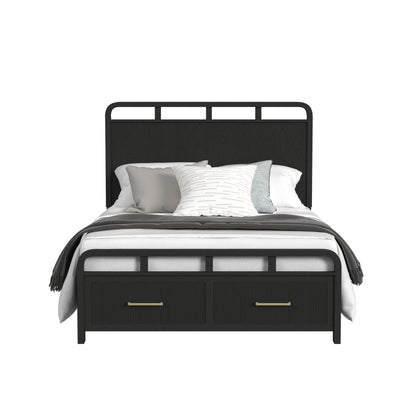 Elements International Ridgemont B - 14440 - 8W - FSB Full Storage Bed - American Furniture of Slidell