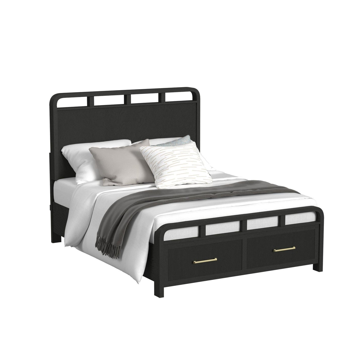 Elements International Ridgemont B - 14440 - 8W - FSB Full Storage Bed - American Furniture of Slidell
