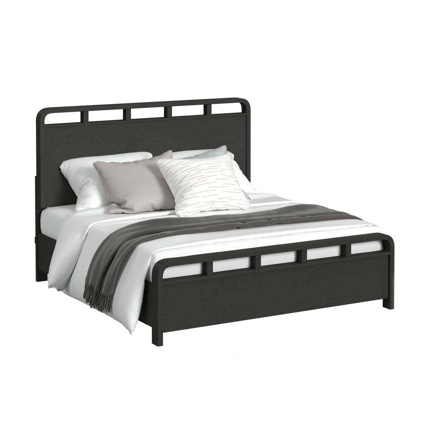 Elements International Ridgemont B - 14440 - 8W - KB King Panel Bed - American Furniture of Slidell