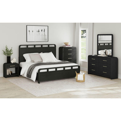 Elements International Ridgemont B - 14440 - 8W - KB King Panel Bed - American Furniture of Slidell