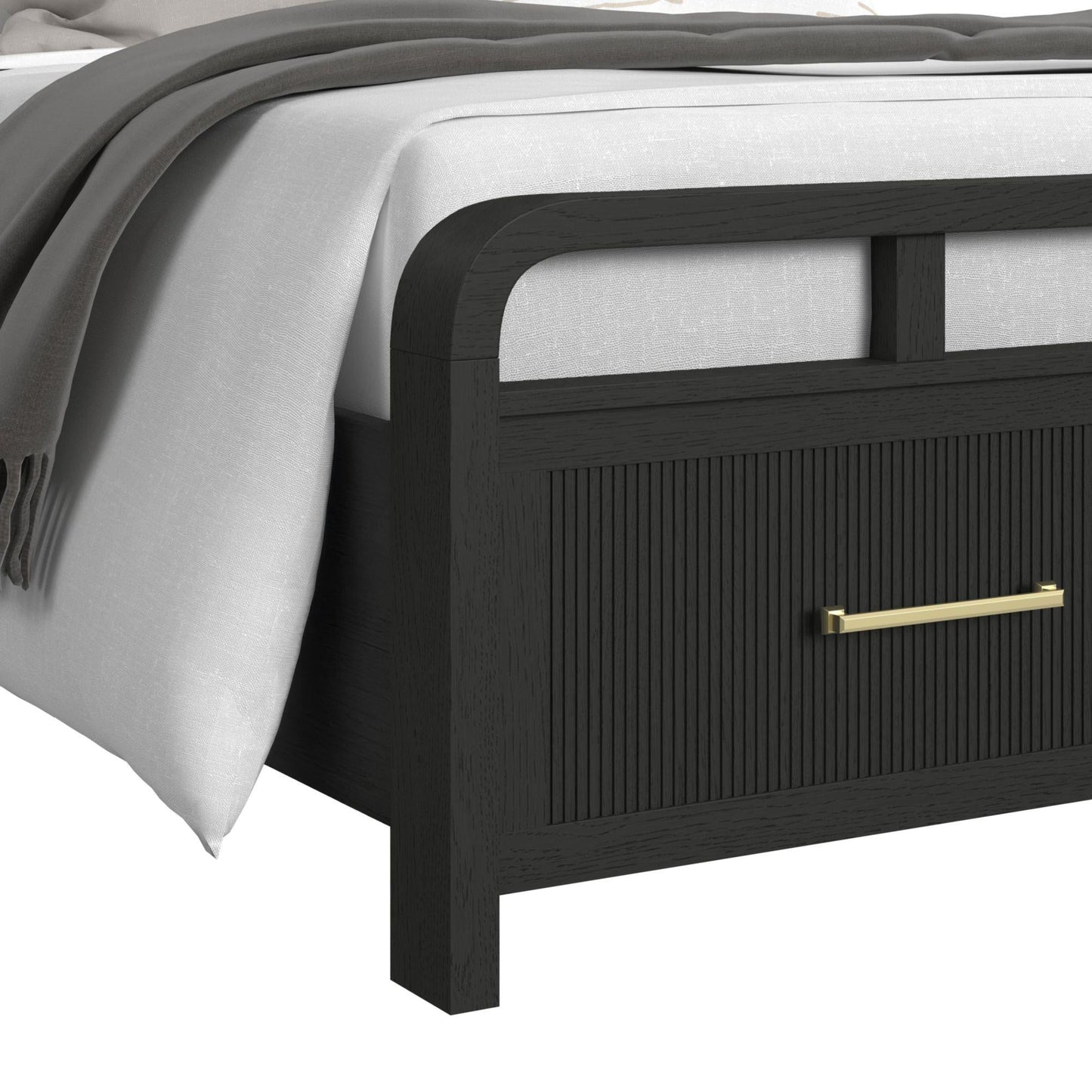 Elements International Ridgemont B - 14440 - 8W - KSB King Storage Bed - American Furniture of Slidell