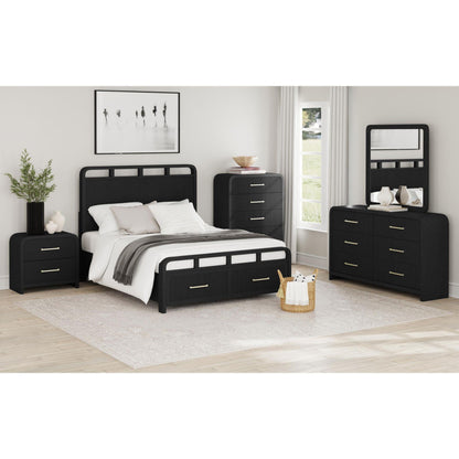 Elements International Ridgemont B - 14440 - 8W - NS2 2 - Drawer Nightstand - American Furniture of Slidell