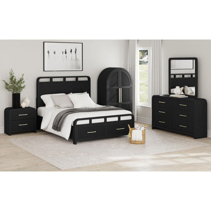Elements International Ridgemont B - 14440 - 8W - NS2 2 - Drawer Nightstand - American Furniture of Slidell