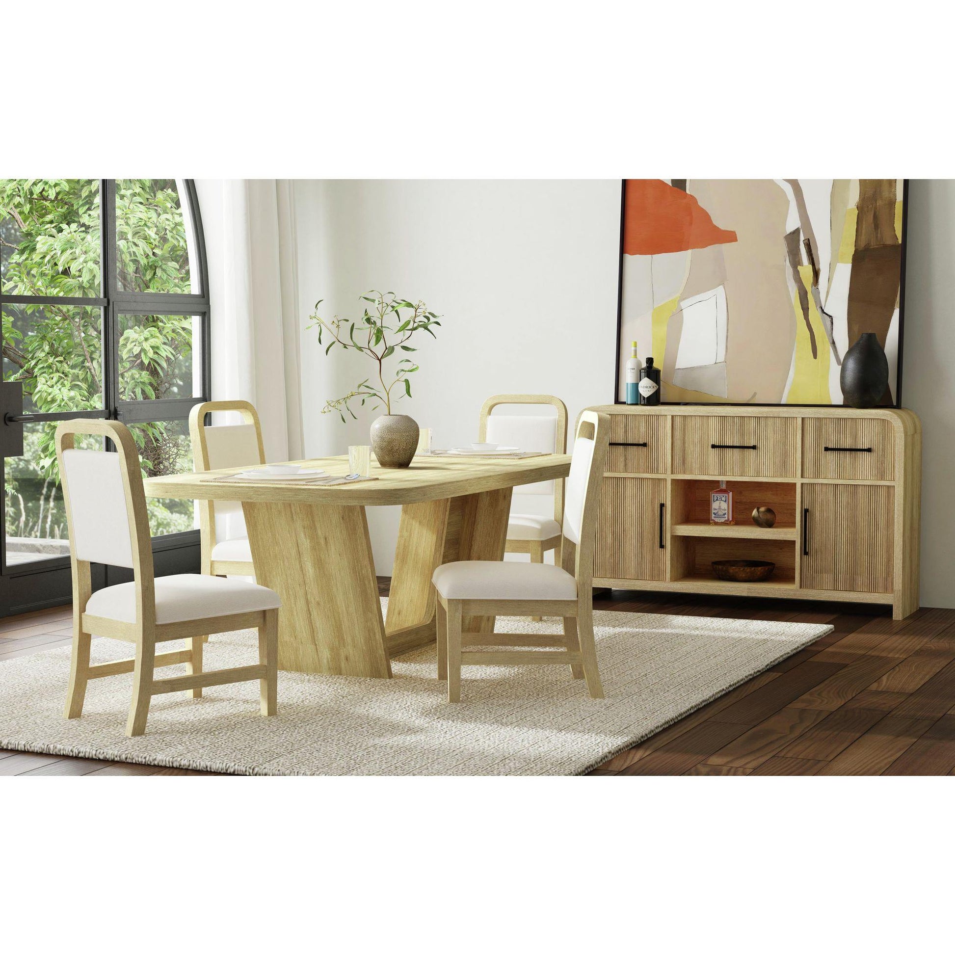 Elements International Ridgemont D - 14440 - 6 - DT Rectangular Dining Table - American Furniture of Slidell