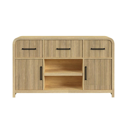 Elements International Ridgemont D - 14440 - 6 - SV Server - American Furniture of Slidell