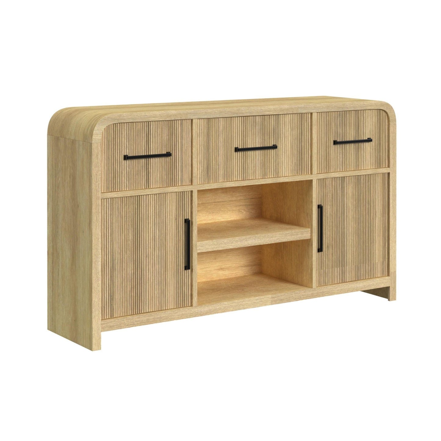 Elements International Ridgemont D - 14440 - 6 - SV Server - American Furniture of Slidell