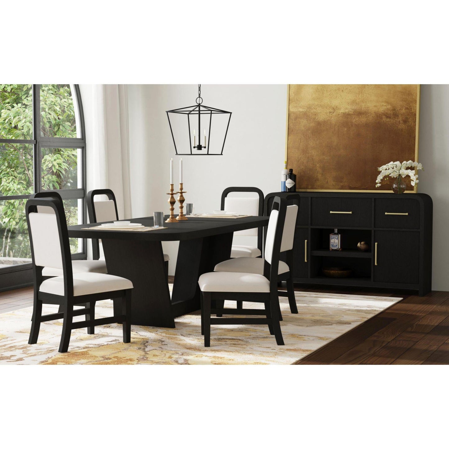 Elements International Ridgemont D - 14440 - 8W - SC2 Dining Side Chair - American Furniture of Slidell