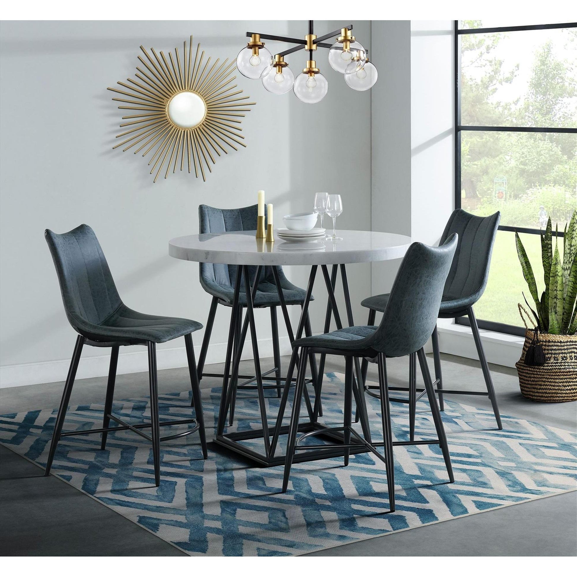 Elements International Riko CDRK152CDT Counter Height Table - American Furniture of Slidell