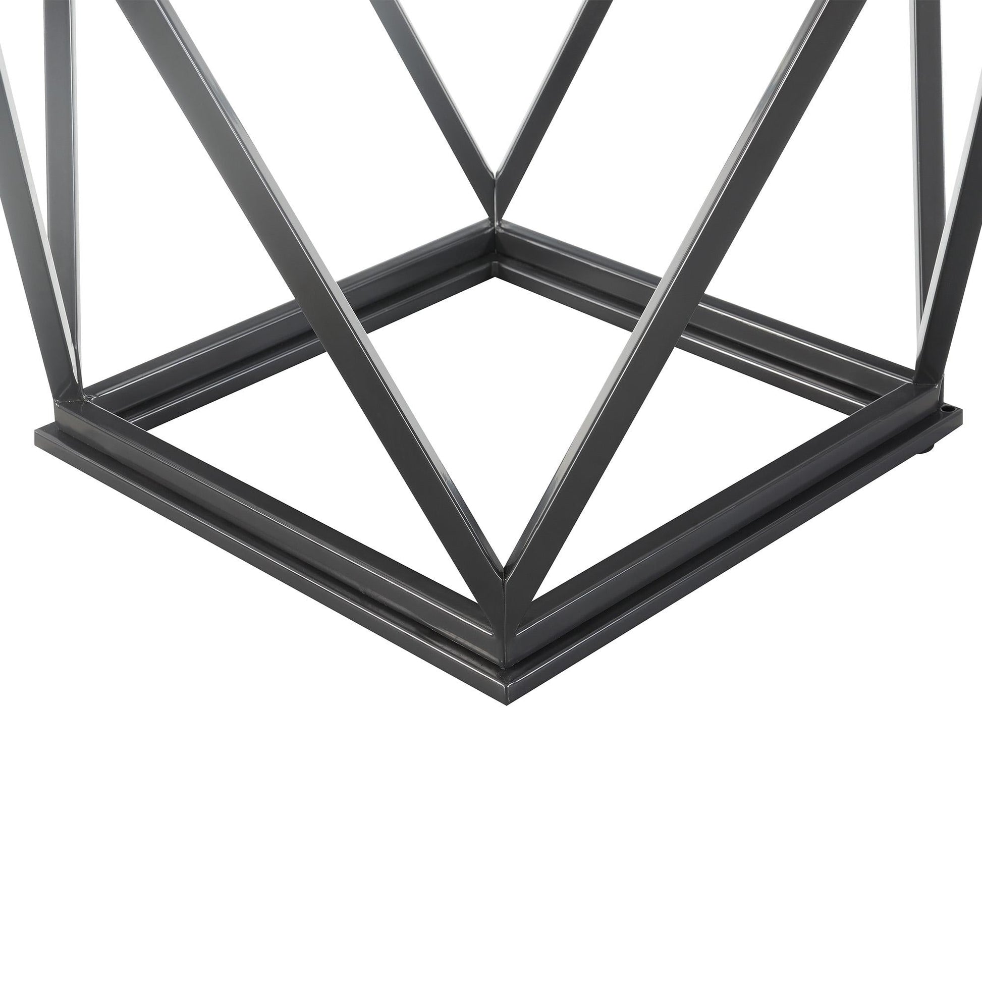 Elements International Riko CRK100ET End Table - American Furniture of Slidell