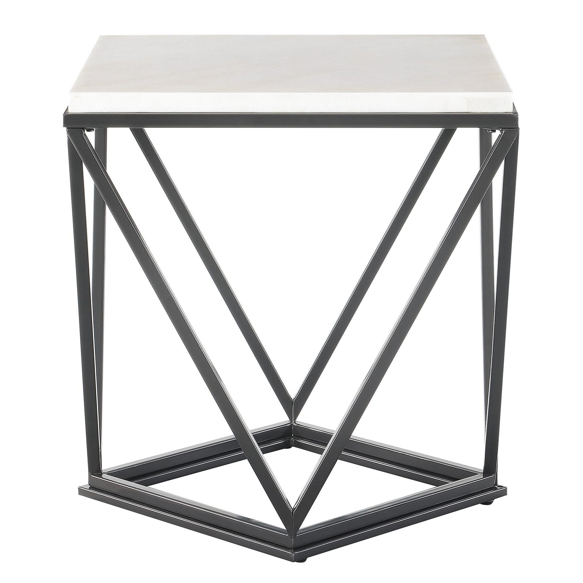 Elements International Riko CRK100ET End Table - American Furniture of Slidell