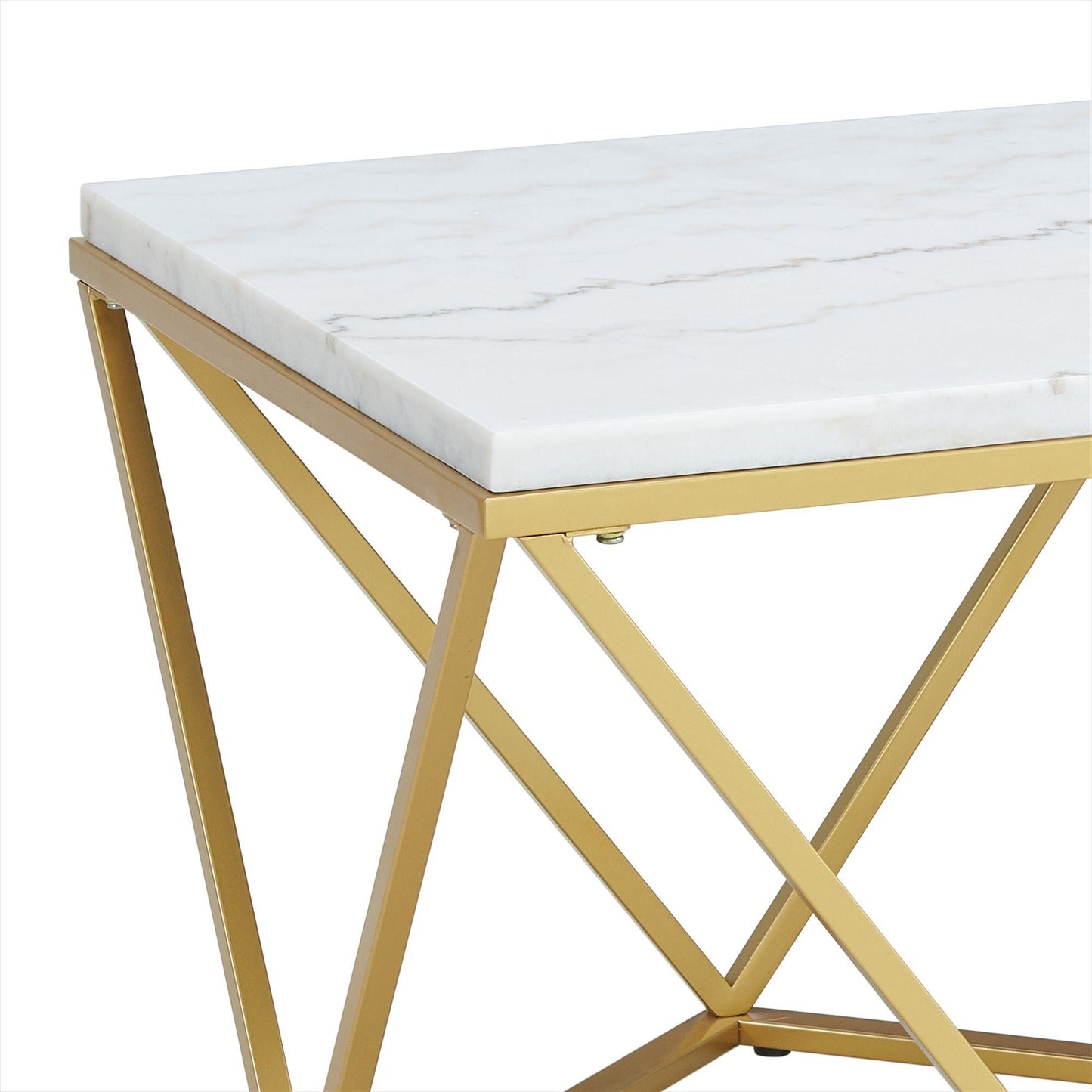 Elements International Riko CRK120CT Rectangular Coffee Table - American Furniture of Slidell