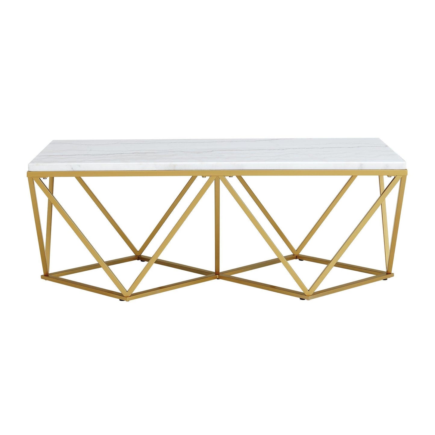 Elements International Riko CRK120CT Rectangular Coffee Table - American Furniture of Slidell