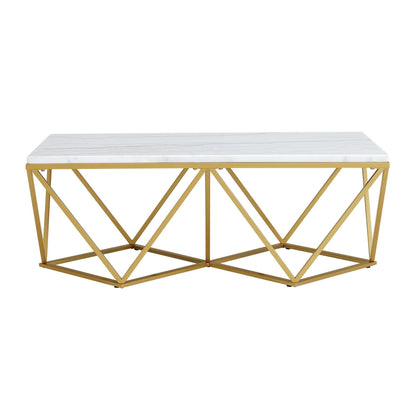 Elements International Riko CRK120CT Rectangular Coffee Table - American Furniture of Slidell
