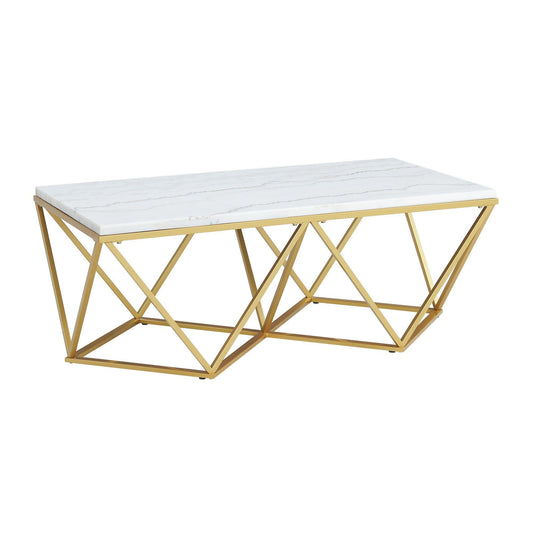 Elements International Riko CRK120CT Rectangular Coffee Table - American Furniture of Slidell