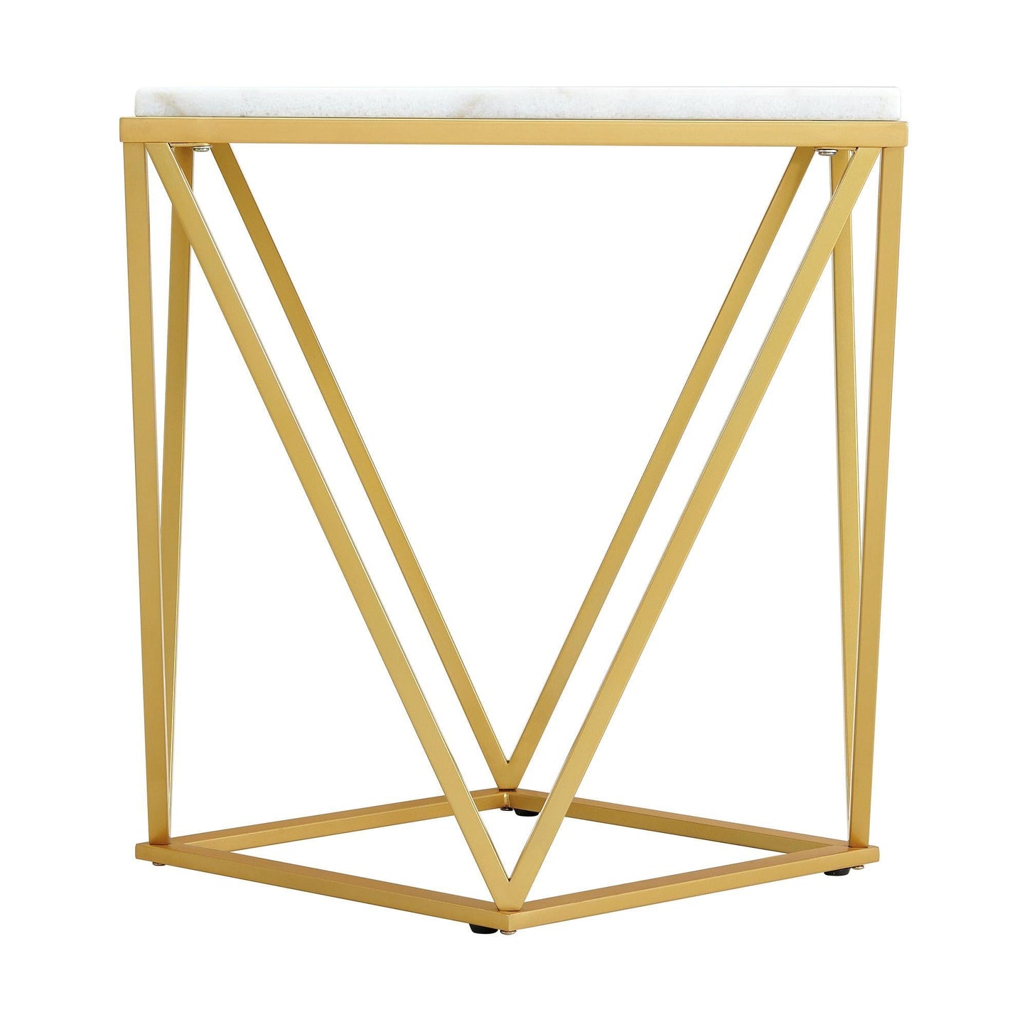 Elements International Riko CRK120ET Square End Table - American Furniture of Slidell