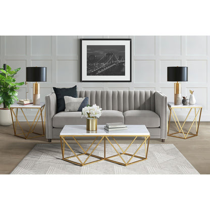 Elements International Riko CRK120ET Square End Table - American Furniture of Slidell