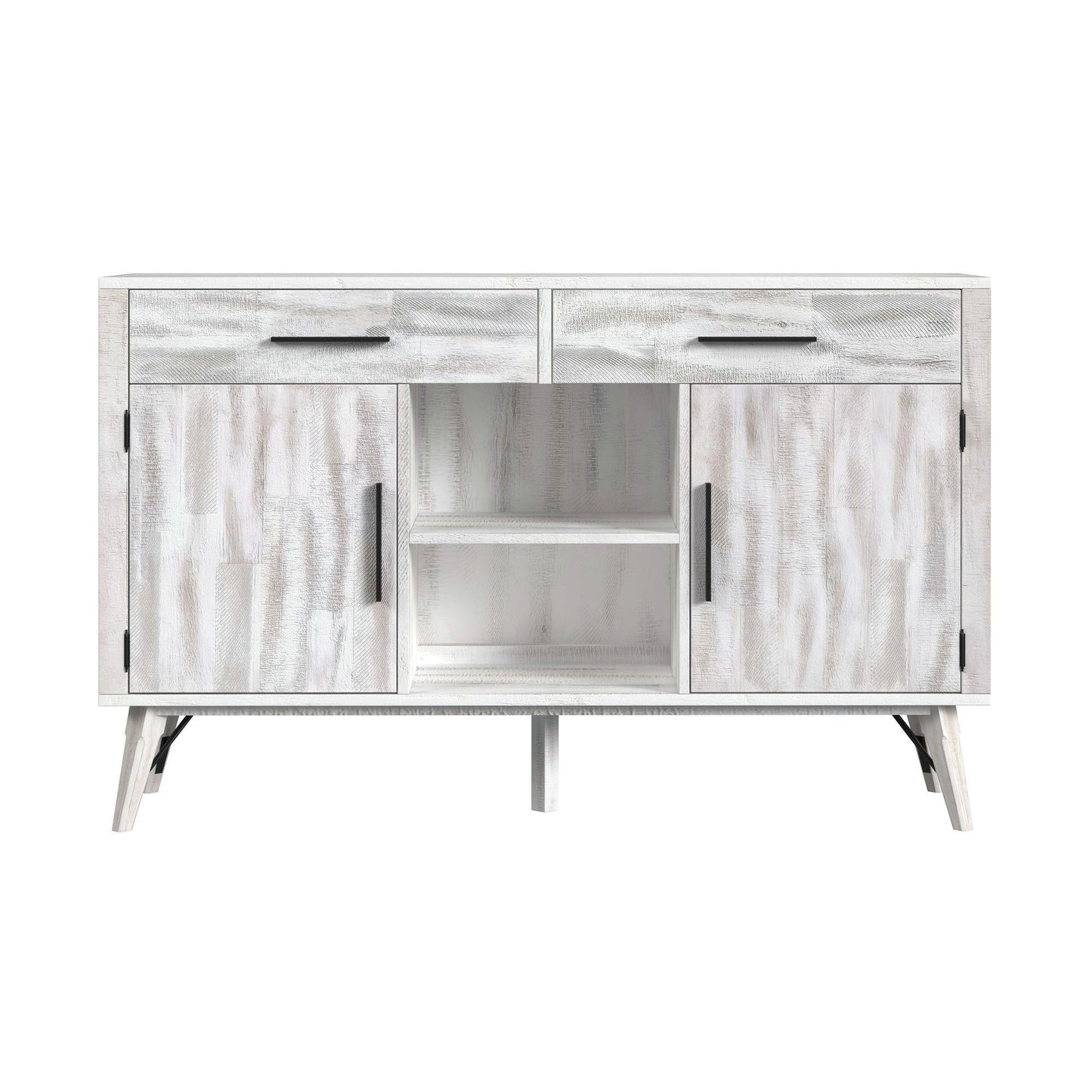 Elements International Rogen Rustic D - 12850 - 7 - BF Buffet - American Furniture of Slidell
