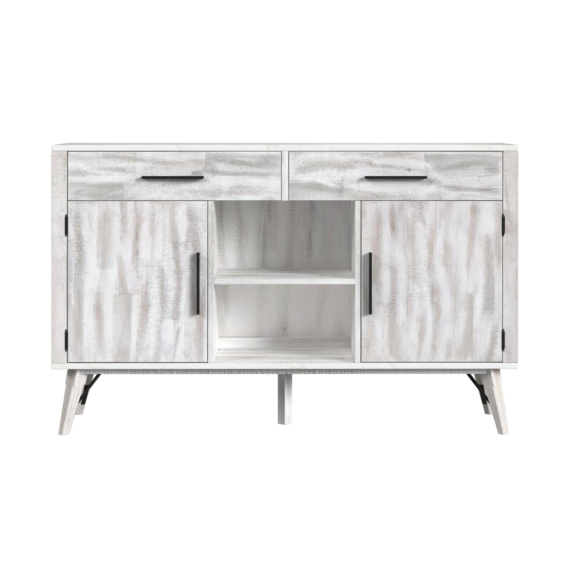 Elements International Rogen Rustic D - 12850 - 7 - BF Buffet - American Furniture of Slidell