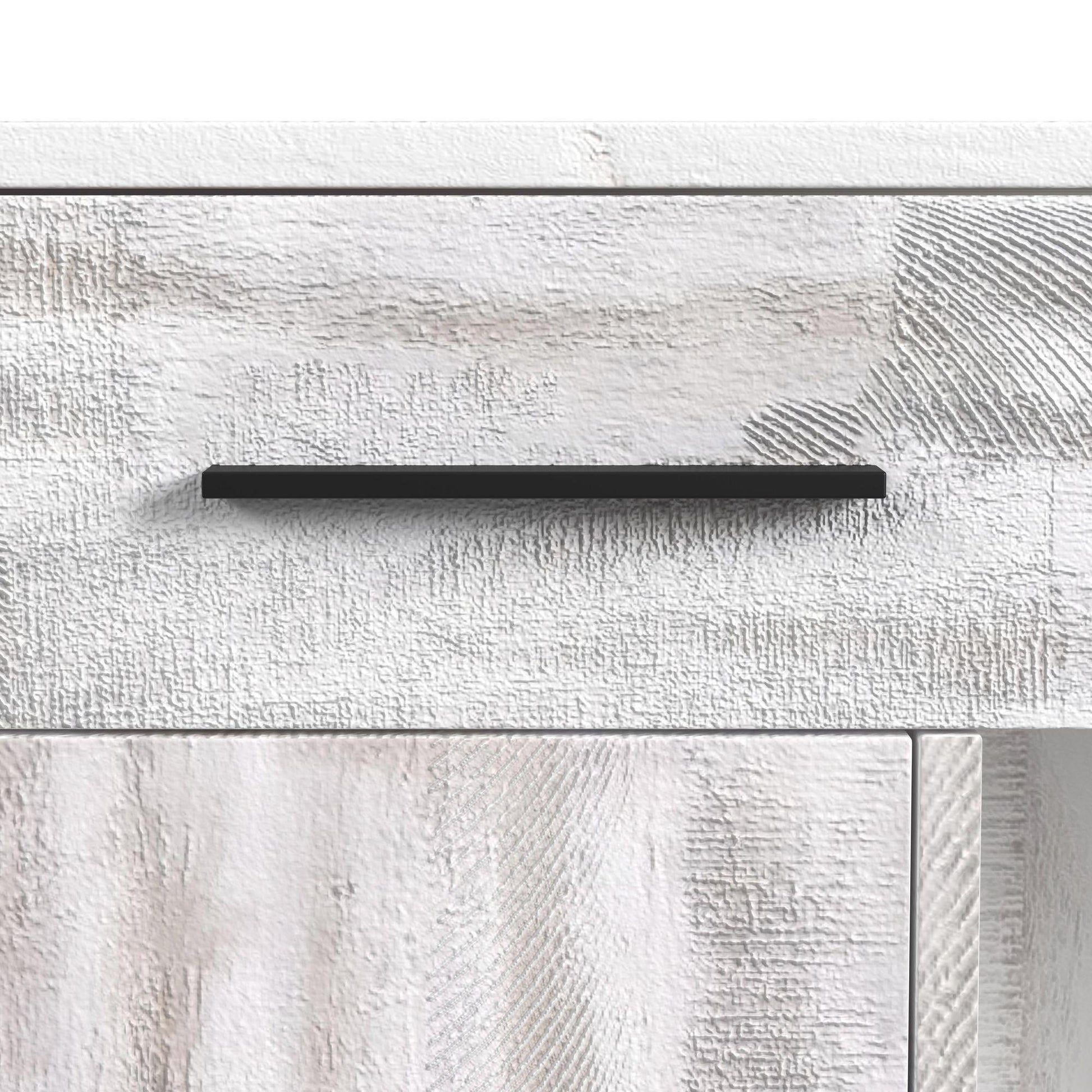 Elements International Rogen Rustic D - 12850 - 7 - BFHT Buffet & Hutch - American Furniture of Slidell