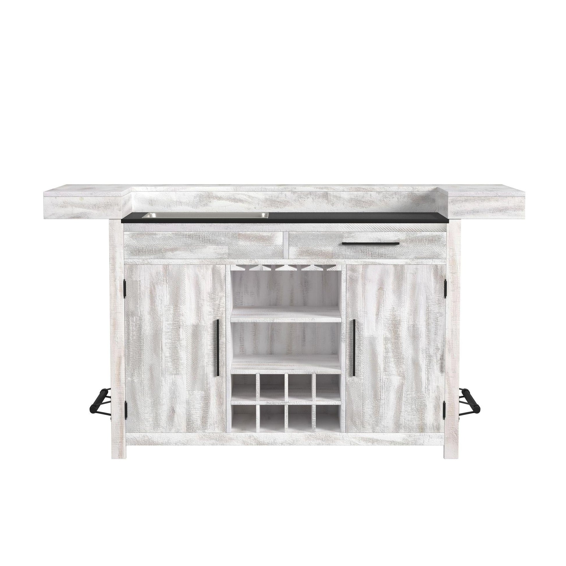 Elements International Rogen Rustic DA - 12850 - 7 - BT Bar Table - American Furniture of Slidell