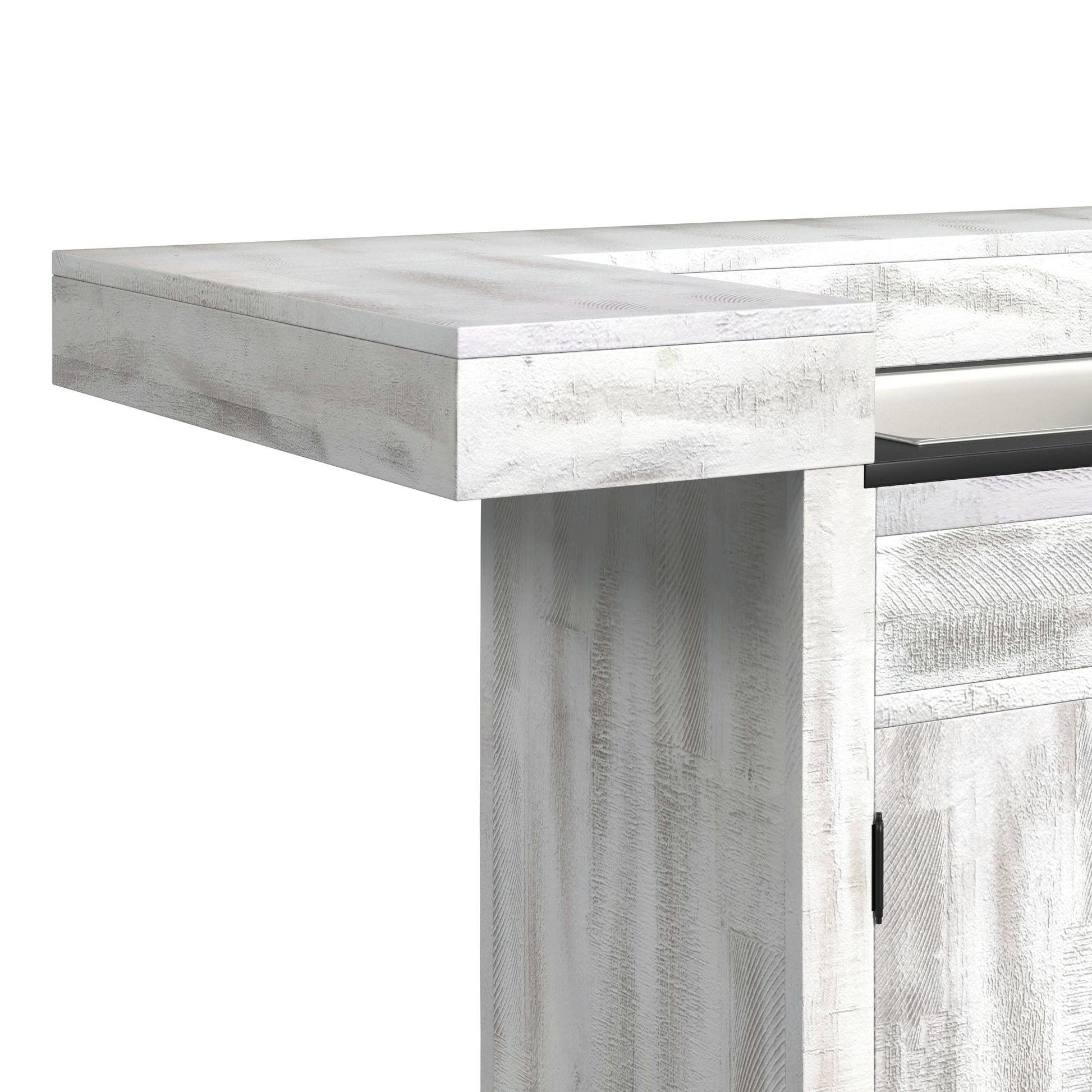 Elements International Rogen Rustic DA - 12850 - 7 - BT Bar Table - American Furniture of Slidell
