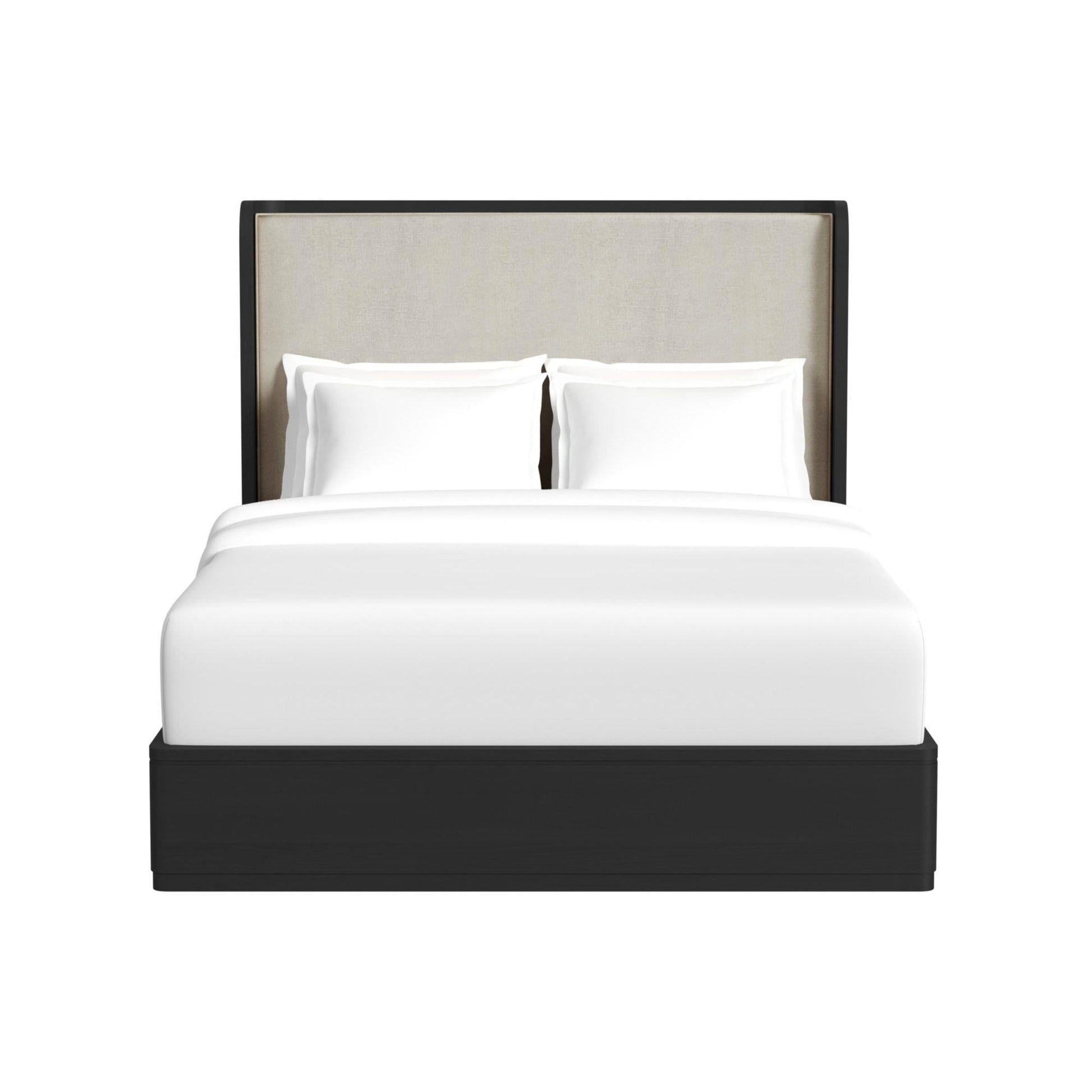 Elements International Rosalie B - 16860 - 8 - QB Queen Upholstered Bed - American Furniture of Slidell