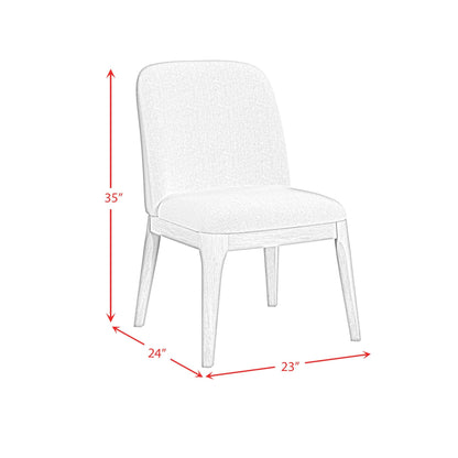 Elements International Rosalie D - 16860 - 8 - SC Dining Side Chair - American Furniture of Slidell