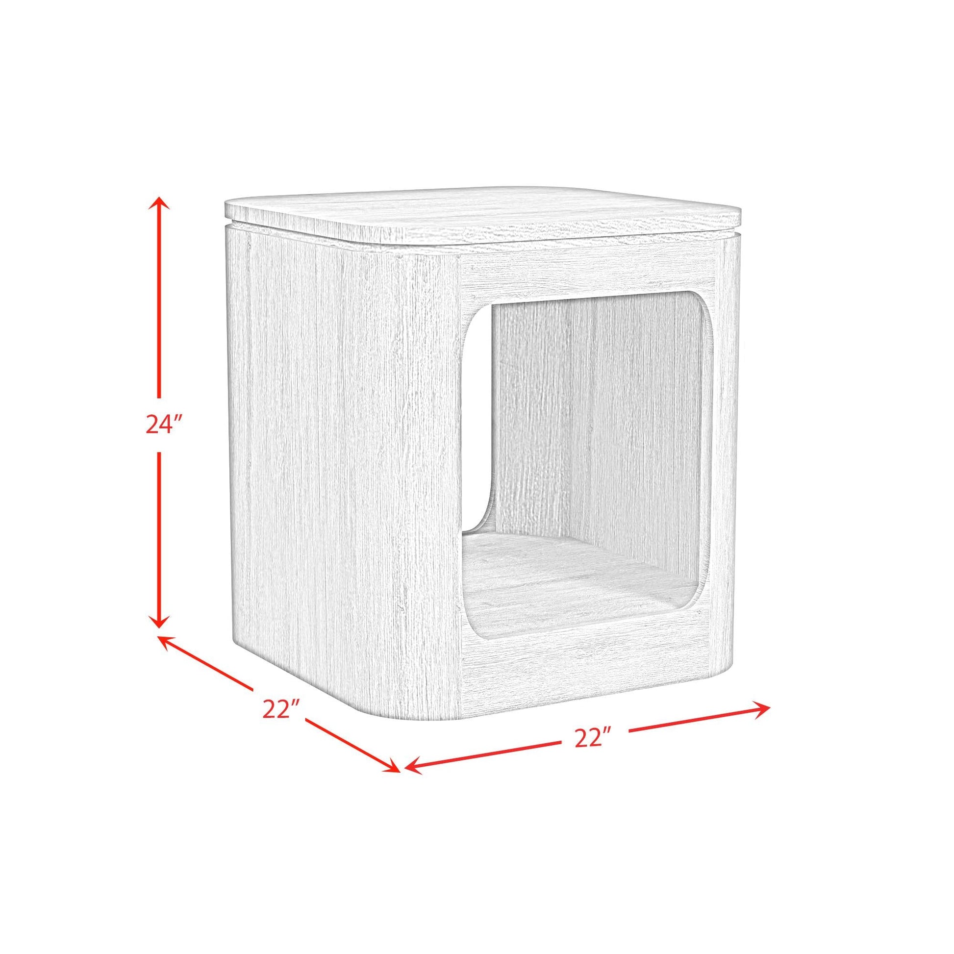 Elements International Rosalie T - 16860 - 8 - ET End Table - American Furniture of Slidell
