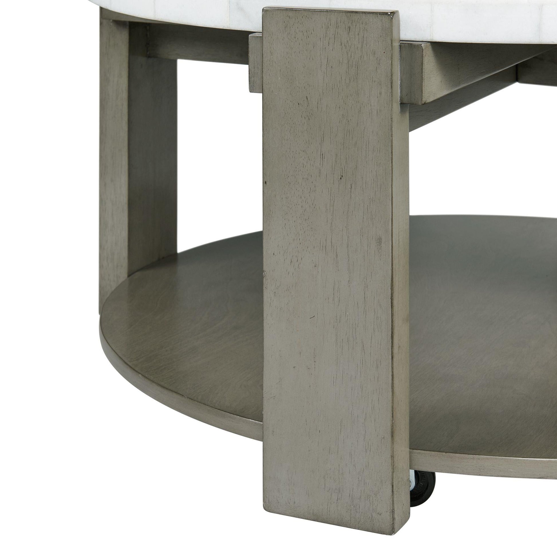 Elements International Rosamel T.17820.CT Round Coffee Table - American Furniture of Slidell