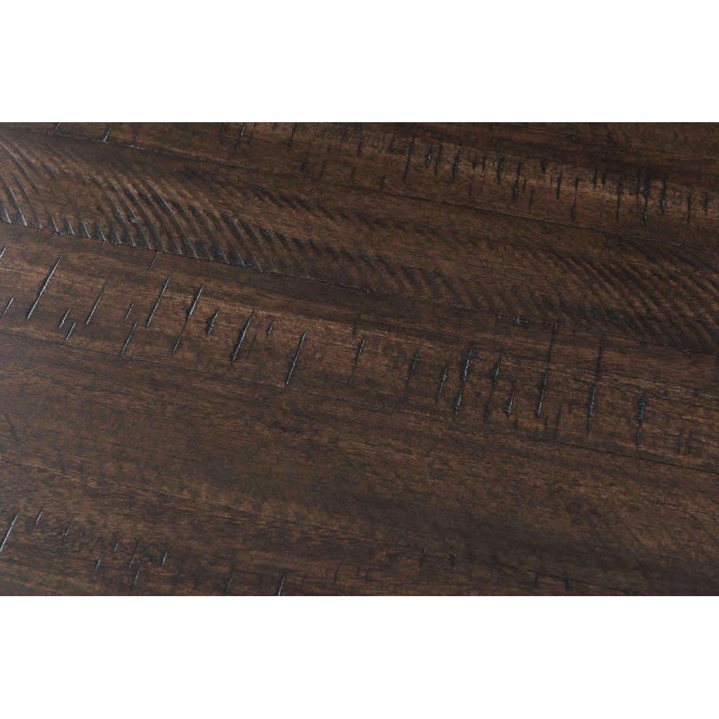 Elements International Round Stone Dining Table with Pedestal Base DST180DT - American Furniture of Slidell