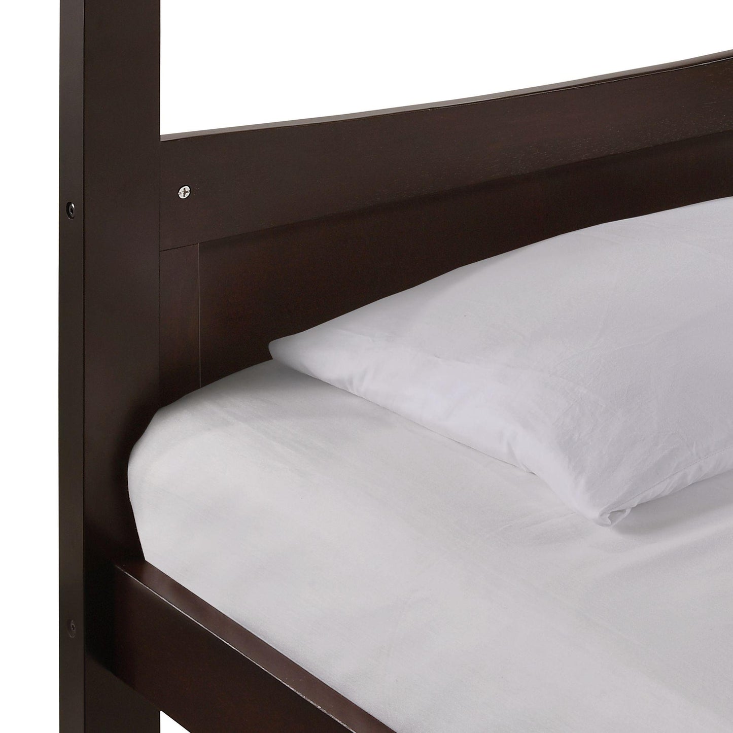 Elements International Sami Twin Over Full Bunk Espresso - American Furniture of Slidell