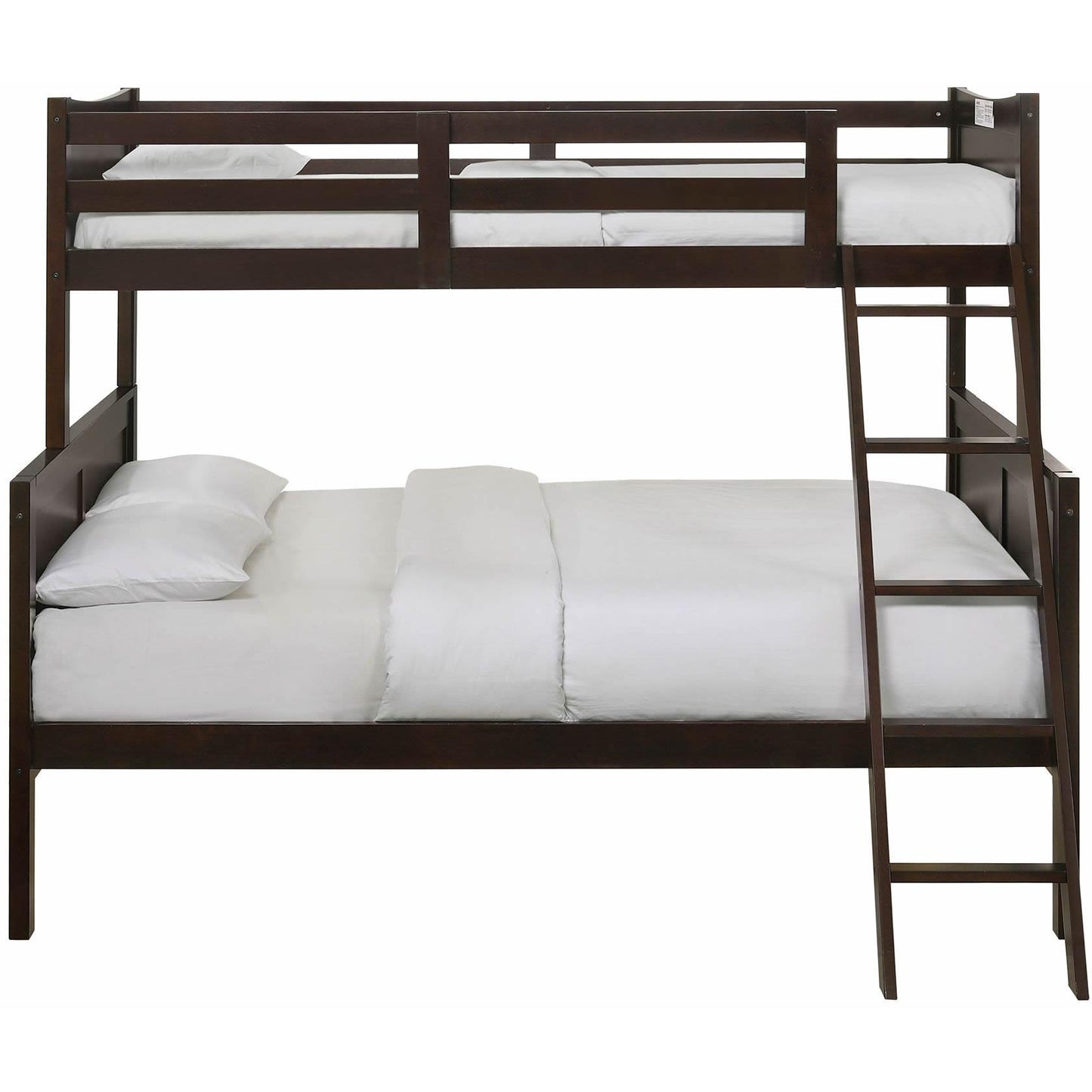 Elements International Sami Twin Over Full Bunk Espresso - American Furniture of Slidell