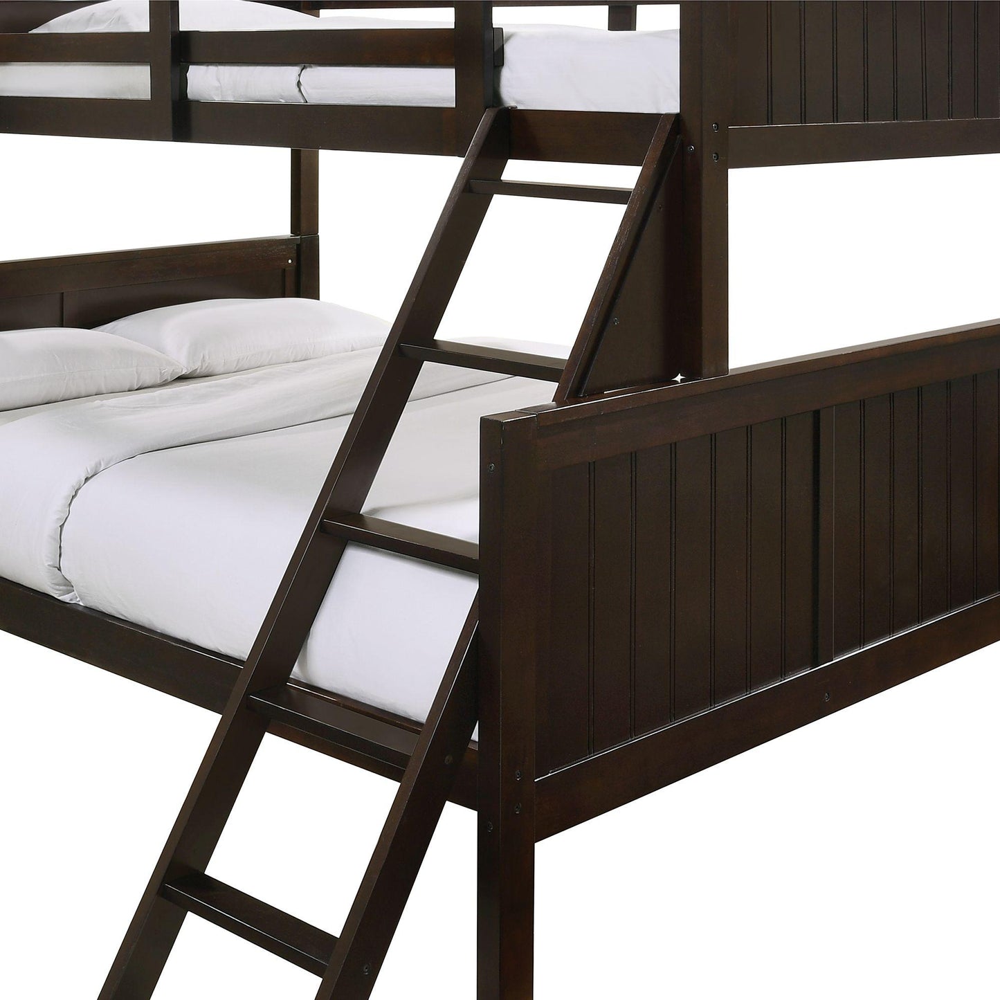 Elements International Sami Twin Over Full Bunk Espresso - American Furniture of Slidell
