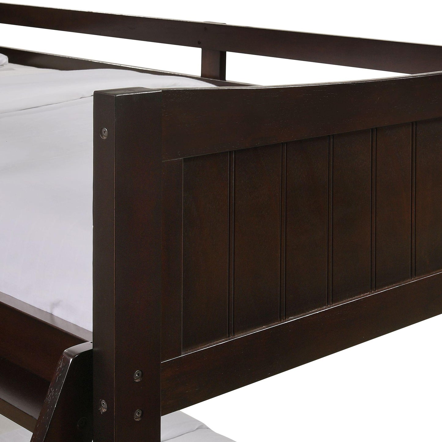 Elements International Sami Twin Over Full Bunk Espresso - American Furniture of Slidell