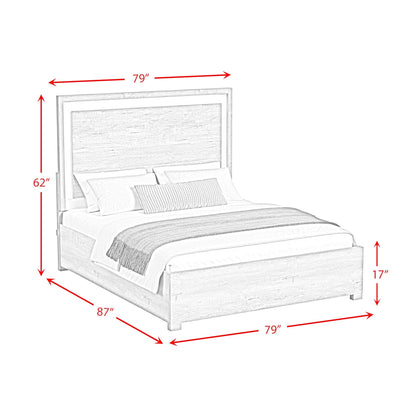 Elements International San Matteo B - 16010 - 7 - KBL King Bed - American Furniture of Slidell